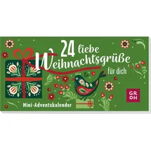 Groh Mini-Adventskalender 24 Türchen