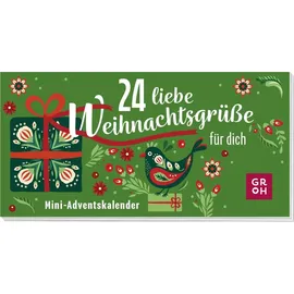 Groh Mini-Adventskalender 24 Türchen