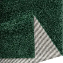 Bruno Banani Hochflor-Teppich BRUNO BANANI "Shaggy Soft" Gr. 6, grün (dunkelgrün), B:200cm H:30mm L:290cm, Kunstfaser, Teppiche, gewebt, Uni Farben, besonders weich und kuschelig, Kundenliebling