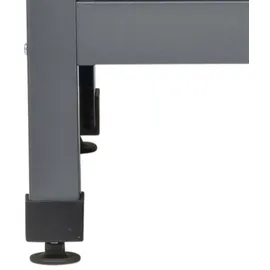 KÜPPER Werkbank 12179, 170x84x60 cm, 6 Schubladen, 2 Türen, 300 kg Traglast, 30 mm massive Buchenarbeitsplatte