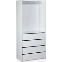 sweeek - Modul mit 4 Schubladen und Kleiderschrank