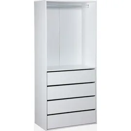 sweeek - Modul mit 4 Schubladen und Kleiderschrank