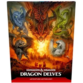 Wizards of the Coast Dungeons & Dragons WOC969982 Dungeons & Dragons 2024 Dragon Delves: An Adventure Anthology englisch