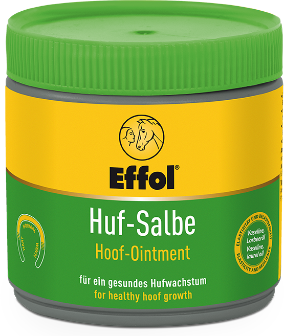 Effol-Hufsalbe grün 500 ml fördert Hufwachstum mit Vaseline und Lorbeeröl gegen brüchige Hufe