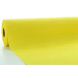 Mank Tischdeckenrolle aus Airlaid - Gelb, 80 cm x 40 m , 1 Stück - Tischtuch Uni Neutral Tischdecke