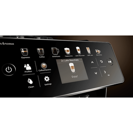 Philips GranAroma SM6580/00 Schwarz glänzend
