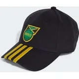 Adidas Jamaika Away Baseball Kappe Black / Hazy Yellow Teens