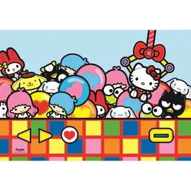 CLEMENTONI Puzzle maxi 24 elementy. Supercolor. Hello Kity