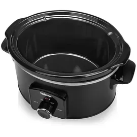 Tristar VS-3915 Schongarer (Edelstahl Keramiktopf mit 2 Hitzestufen und Warmhaltefunktion, 3,5 L)