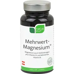 Nicapur Mehrwert-Magnesium Kapseln