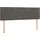 vidaXL Boxspringbett mit Matratze Dunkelgrau 140x200 cm Samt