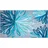 Badematte Art Blau 60 x 100 cm