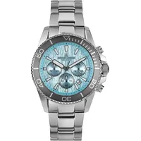 Jacques Lemans Chronograph Liverpool Diver 1-2206K - silber