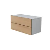 VCM Wandregal Usal L 60 x 32 cm - weiß