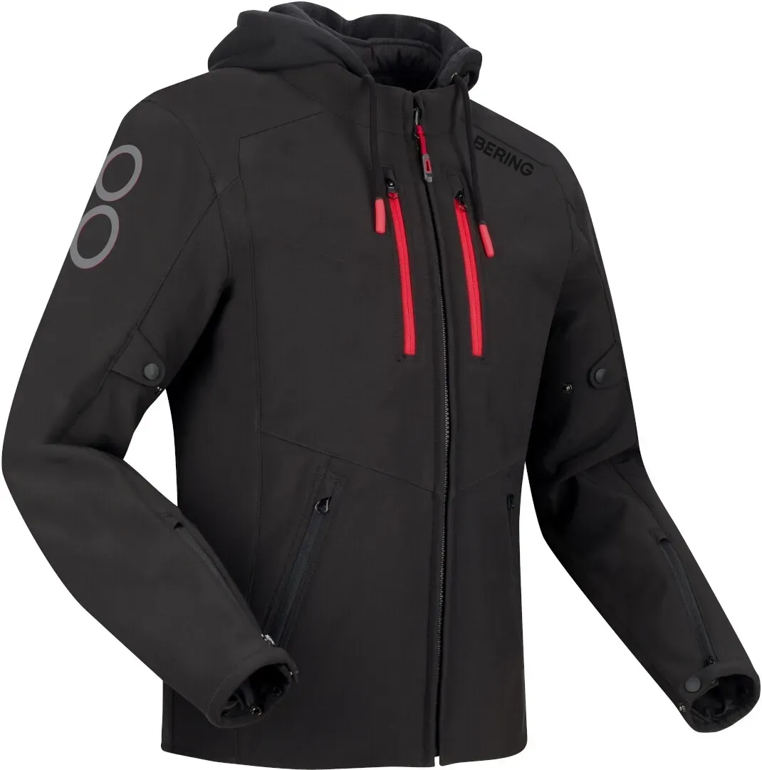 Bering Rotor Softshell wasserdichte Motorrad Textiljacke