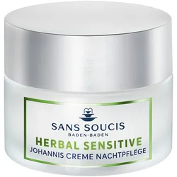 SANS SOUCIS Herbal Sensitive Johannis Creme Nachtpflege
