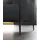 W.Schillig Couch Leder 2-Sitzer Schwarz