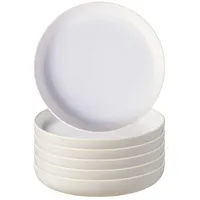 Villeroy & Boch Suppenteller Crafted 21,9 cm beige 6er Set