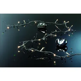 Konstsmide LED Lichterkette Glasperlen 2 m Warmweiß