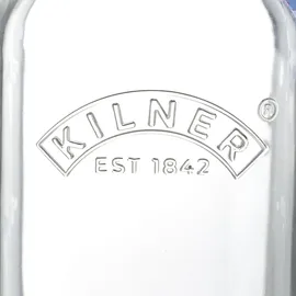 Kilner Saftflasche zum Befüllen 1 L | Aufbewahrung und Konservierung aller selbstgemachten Joghurts, Säfte und Milch | auslaufsichere Glas Trinkflasche mit Schraub-Deckel | Flasche zum Befüllen