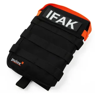 pulox Erste-Hilfe-Set IFAK Tasche - Taktisches Erste Hilfe Kit, kompatibel mit MOLLE-System orange|schwarz