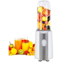 Fine Life Pro Mini Mixer Smoothie Maker - 300W Standmixer mit 600ml Flasche, 4-Klingen Messer