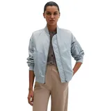 Marc O'Polo Outdoorjacke aus recyceltem Shiny-Polyester-Twill grau XXL (44)