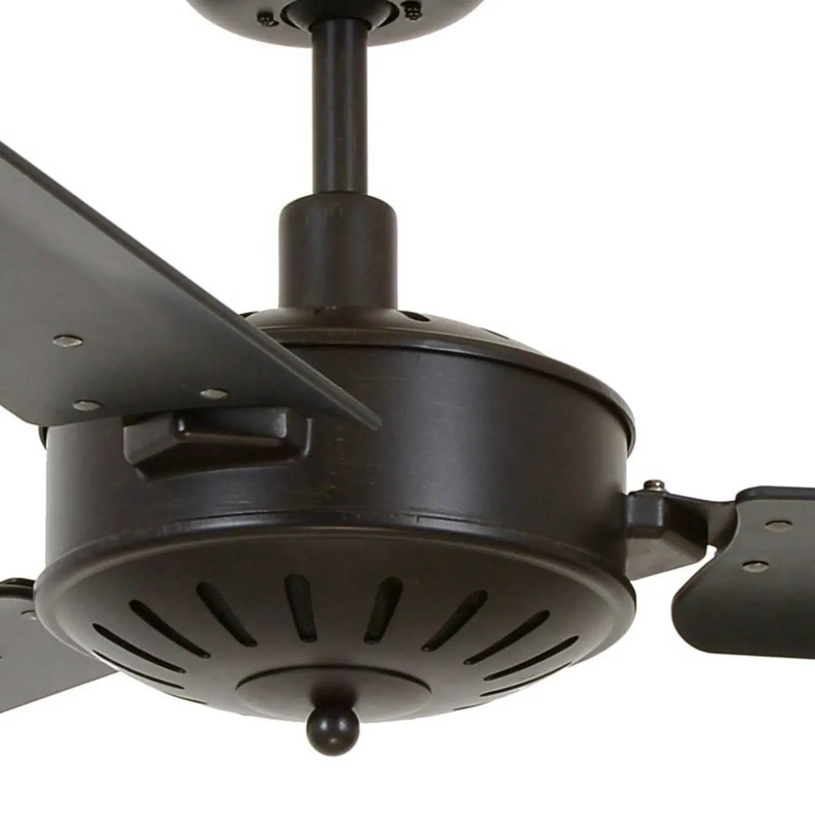Airfusion Carolina Deckenventilator, schwarz, leise - Beacon Beacon Lighting, Airfusion Carolina, Schwarz, für Wohnzimmer, Kunststoff, Modern - 34.5