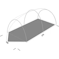 Exped Polaris Footprint charcoal