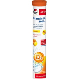 Queisser Aktiv Vitamin D3 2000 I.E. Brausetabletten 15 St.