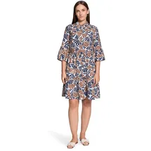 Betty & Co Sommerkleid mit Print Beige/Braun 46