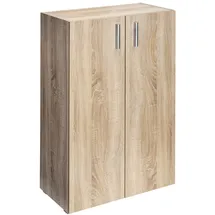 CASARIA Kommode Vela 115,5 x 60 x 30 cm Eiche / Braun