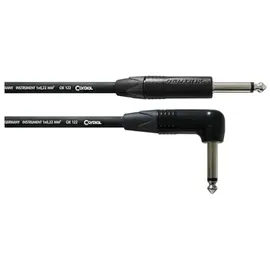 Cordial Kabel Gitarre jack recht/abgewinkelt 6 m Kabel INSTRUMENT Select Jack recht/abgewinkelt