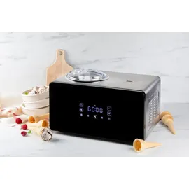 DOMO Eismaschine 1,5 l Grau