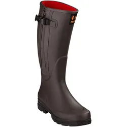 Nordforest Hunting Jagd-Gummistiefel Hubertus Plus, brown, 42