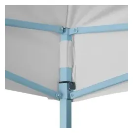 vidaXL Profi-Partyzelt Faltbar 4,1 x 2,8 m Weiß