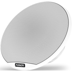 Fusion SG-F883W - 8,8 Zoll Koaxial Marinelautsprecher, weiß, Klassik-Grill, 280 Watt (Paar)