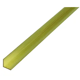 GAH Alberts Alberts Winkelprofil Messing | 1000 x 10 x 10 mm