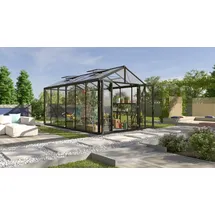 Vitavia Zeus Comfort 11900 Alu schwarz ESG 3 mm/Dach HKP 10 mm 11,9 m2