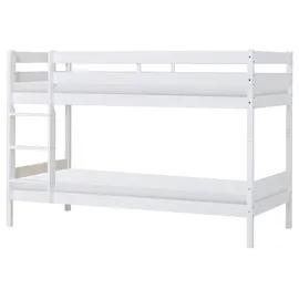 Hoppekids Etagenbett ECO COMFORT 90 x 200 cm Kiefer massiv weiß