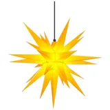 Herrnhuter Stern Kunststoff Ø 68 cm, Farbe:gelb