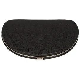 Windrose Beluga Schmuckkasten Leder 13.5 cm schwarz