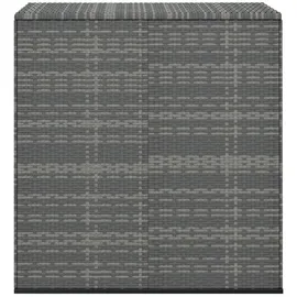 vidaXL Garten-Kissenbox 100 x 49 x 103,5 cm Grau