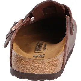 Birkenstock Boston Nubukleder geölt schmal habana 47
