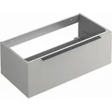 Kludi Waschtischunterschrank 100 x 50 x 35 cm Matt Light Dove