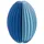 REMEMBER Papiervase Yuki blue Ø 2-farbige Vase mit Glaszylinder – 25cm, ø 18 cm
