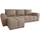 Sofnet Ecksofa Cleo L mit Schlaffunktion - Sofa mit Bettkasten, Polsterecke, Couchgarnitur, Eckcouch, Couch, Sofagarnitur - Ottomane Universal Beige (Soro 23)