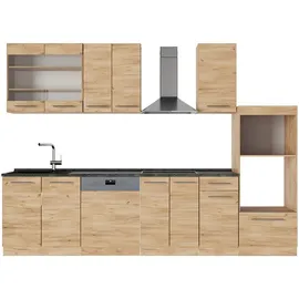 Vicco Küchenzeile Fame-Line 300 cm braun