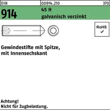 F. REYHER Nchfg. GmbH & Co. KG Gewindestift DIN 914 M4 x 10 1000 Stück
