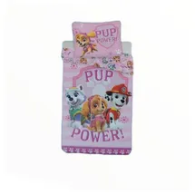 Babybettwäsche Paw Patrol Baby- Bettwäsche Set "Pup Power" in rosa 100 x 135 cm